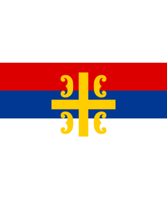 Flag: This W3C-unspecified vector image was created with Inkscape |  landscape flag | 2.16m² | 23sqft | 100x200cm | 40x80inch 