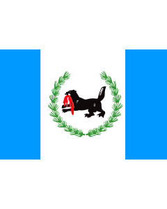 Flag: Irkutsk Oblast  |  landscape flag | 0.96m² | 10sqft | 80x120cm | 2.5x4ft 