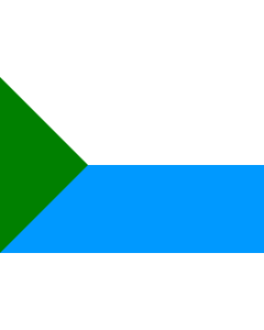Flag: Khabarovsk Krai  |  landscape flag | 0.96m² | 10sqft | 80x120cm | 2.5x4ft 