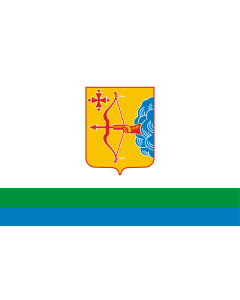 Flag: Kirov Oblast |  landscape flag | 0.06m² | 0.65sqft | 20x30cm | 8x12in 