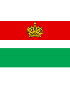 Flag: Kaluga Oblast |  landscape flag | 0.96m² | 10sqft | 80x120cm | 2.5x4ft 