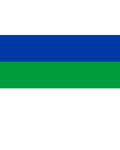 Flag: Komi |  landscape flag | 2.16m² | 23sqft | 120x180cm | 4x6ft 