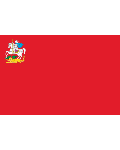 Flag: Moscow Oblast |  landscape flag | 2.16m² | 23sqft | 120x180cm | 4x6ft 