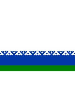 Flag: Nenets Autonomous Okrug |  landscape flag | 2.16m² | 23sqft | 120x180cm | 4x6ft 