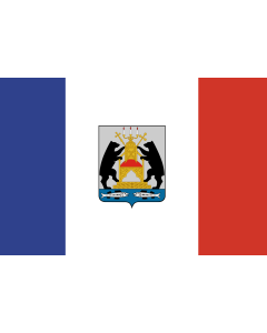 Flagge: Large Oblast Nowgorod  |  Querformat Fahne | 1.35m² | 90x150cm 