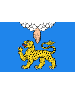 Flag: Pskov Oblast |  landscape flag | 0.375m² | 4sqft | 50x75cm | 1.5x2.5ft 