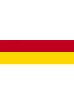 Flagge: XXXS North Ossetia-Alania   |  Querformat Fahne | 0.135m² | 25x50cm 