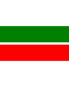 Flag: Republic of Tatarstan |  landscape flag | 2.16m² | 23sqft | 100x200cm | 40x80inch 