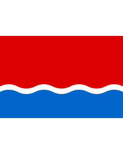 Flag: Amur oblast, Russia |  landscape flag | 2.16m² | 23sqft | 120x180cm | 4x6ft 