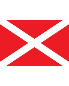 Flag: Arkhangelsk oblast, proposal flag  variation 1 |  landscape flag | 2.16m² | 23sqft | 120x180cm | 4x6ft 