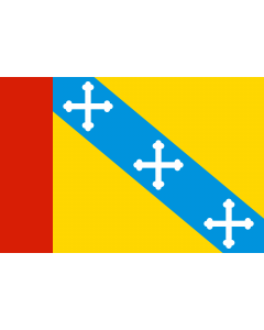 Flag: Golovachevskoe with 22.03.2007, Moscow oblast |  landscape flag | 1.35m² | 14.5sqft | 90x150cm | 3x5ft 