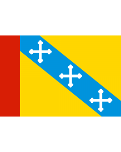 Flag: Golovachevskoe with 20.02.2007 to 22.03.2007, Moscow oblast |  landscape flag | 2.16m² | 23sqft | 120x180cm | 4x6ft 