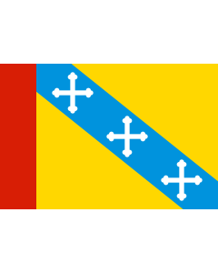 Bandera de  Golovachevskoe  Moscow oblast   02-2007 | Golovachevskoe with 20.02.2007 to 22.03.2007, Moscow oblast | Флаг сельского поселения Головачёвское с 20.02.2007 по 22.03.2007, Московская область |  bandera horizontal | 1.35m² | 90x150cm 