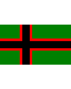 Flag: East Karelians |  landscape flag | 1.35m² | 14.5sqft | 90x150cm | 3x5ft 