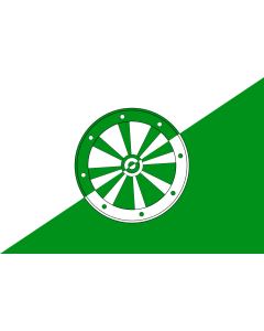 Bandera de  Karasuk  Novosibirsk oblast | Karasuk, Novosibirsk Region, Russia | Флаг Карасука |  bandera horizontal | 2.16m² | 120x180cm 