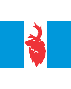 Flag: Koryakia |  landscape flag | 2.16m² | 23sqft | 120x180cm | 4x6ft 