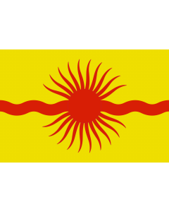 Flag: Krasnopahorskoe, Moscow, Russia |  landscape flag | 1.35m² | 14.5sqft | 90x150cm | 3x5ft 