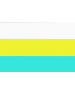 Flag: República de Chukota, 1923 | CHukotka, 1923 |  landscape flag | 1.35m² | 14.5sqft | 90x150cm | 3x5ft 