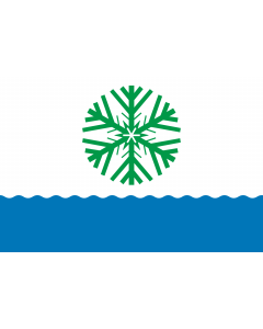 Flag: Novodvinsk  Arkhangelsk oblast |  landscape flag | 1.35m² | 14.5sqft | 90x150cm | 3x5ft 