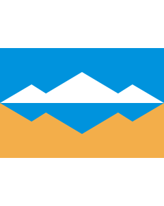 Bandera de  Satka  Chelyabinsk oblast | Сатка  Челябинская область |  bandera horizontal | 1.35m² | 90x150cm 
