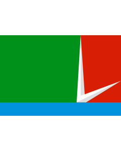Flag: Selyatino, Moscow oblast, Russia |  landscape flag | 1.35m² | 14.5sqft | 90x150cm | 3x5ft 