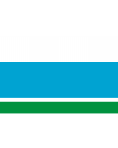 Flag: Sverdlovsk Oblast  1997 | Флаг Свердловской области |  landscape flag | 1.35m² | 14.5sqft | 90x150cm | 3x5ft 