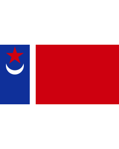 Flagge: XL Tatarstan 1991 proposal | 1991 proposal for the flag of Tatarstan by T | Предложенный в 1991 году Т  |  Querformat Fahne | 2.16m² | 100x200cm 