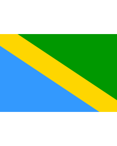 Flag: Tuapse rayon  Krasnodar krai | Флаг Туапсинского района |  landscape flag | 1.35m² | 14.5sqft | 90x150cm | 3x5ft 