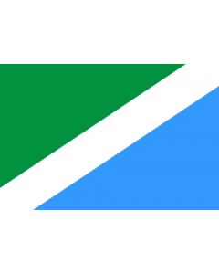 Flag: Ussolie Sibirskoye Irkutsk oblast |  landscape flag | 2.16m² | 23sqft | 120x180cm | 4x6ft 