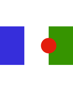 Bandera de  Poble Batwa |  bandera horizontal | 1.35m² | 85x160cm 