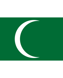 Bandera: First and Second Saudi State | First Saudi Nejd Emirate | علم بلقرن منذ ١١٥٦ إلى ١٣٠٨ |  bandera paisaje | 1.35m² | 90x150cm 