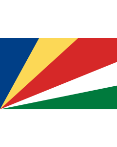 Flagge: XXL+ Seychellen  |  Querformat Fahne | 3.75m² | 150x250cm 
