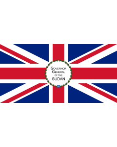 Flag: Governor-General of the Anglo-Egyptian Sudan |  landscape flag | 1.35m² | 14.5sqft | 80x160cm | 30x60inch 