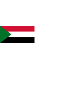 Bandera de  Sudanese Naval Ensign |  bandera horizontal | 2.16m² | 100x200cm 