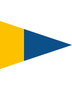 Flag: Command pennant |  landscape flag | 2.16m² | 23sqft | 120x180cm | 4x6ft 