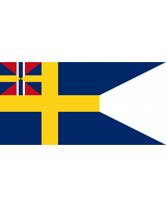 Flag: Sweden  1897-1905   alternative | Alternative flag of Sweden  1818-1844 |  landscape flag | 1.35m² | 14.5sqft | 80x160cm | 30x60inch 