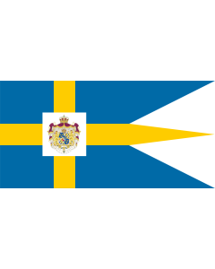 Flag: Sweden Royal flag |  landscape flag | 1.35m² | 14.5sqft | 80x160cm | 30x60inch 