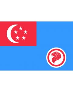 Flag: Republic of Singapore Air Force Service |  landscape flag | 2.16m² | 23sqft | 100x200cm | 40x80inch 