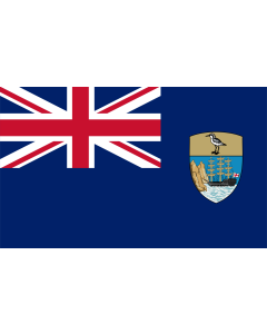 Table-Flag / Desk-Flag: Saint Helena, Ascension and Tristan da Cunha 15x25cm