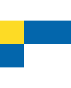 Flag: Bratislava Region |  landscape flag | 1.35m² | 14.5sqft | 90x150cm | 3x5ft 