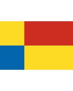 Flag: Košice Region |  landscape flag | 1.35m² | 14.5sqft | 90x150cm | 3x5ft 