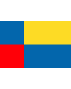 Flag: Nitra Region |  landscape flag | 1.35m² | 14.5sqft | 90x150cm | 3x5ft 