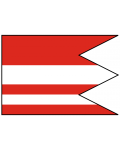 Flag: Veľké Kosihy |  landscape flag | 2.16m² | 23sqft | 120x180cm | 4x6ft 