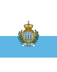 Indoor-Flag: San Marino 90x150cm