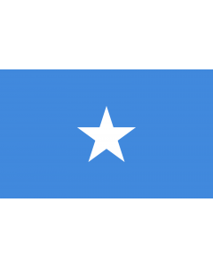 Flag: Somalia |  landscape flag | 1.35m² | 14.5sqft | 90x150cm | 3x5ft 