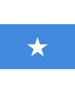 Flag: Somalia |  landscape flag | 1.35m² | 14.5sqft | 90x150cm | 3x5ft 