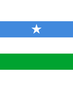 Bandera: Puntland | علم أرض البنط |  bandera paisaje | 2.16m² | 120x180cm 