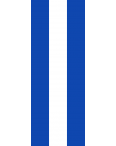 Vertical Hanging Beam Flag: El Salvador |  portrait flag | 6m² | 64sqft | 400x150cm | 13x5ft 