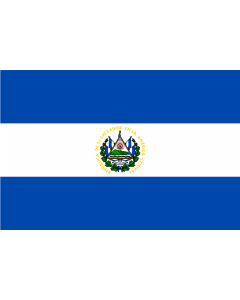 Flagge: XXXS El Salvador  |  Querformat Fahne | 0.135m² | 30x45cm 