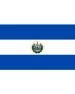 Flagge: Large El Salvador  |  Querformat Fahne | 1.35m² | 90x150cm 